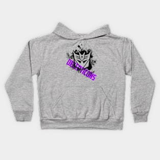 DECEPTICONS - Trash Polka style Kids Hoodie